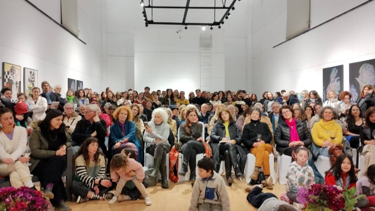 Público en la presentación de Huérfila