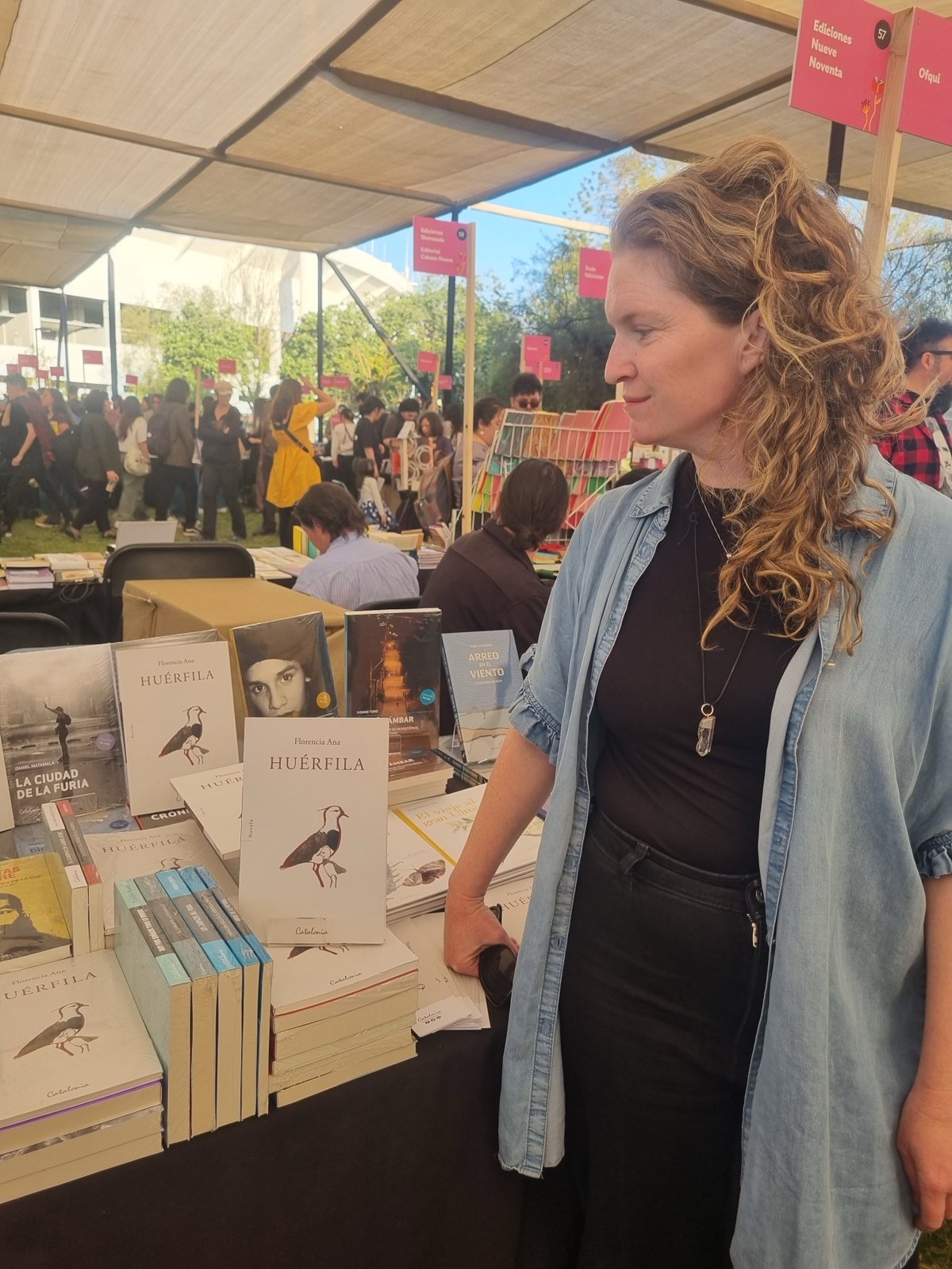 Stand de Catalonia en una feria del libro