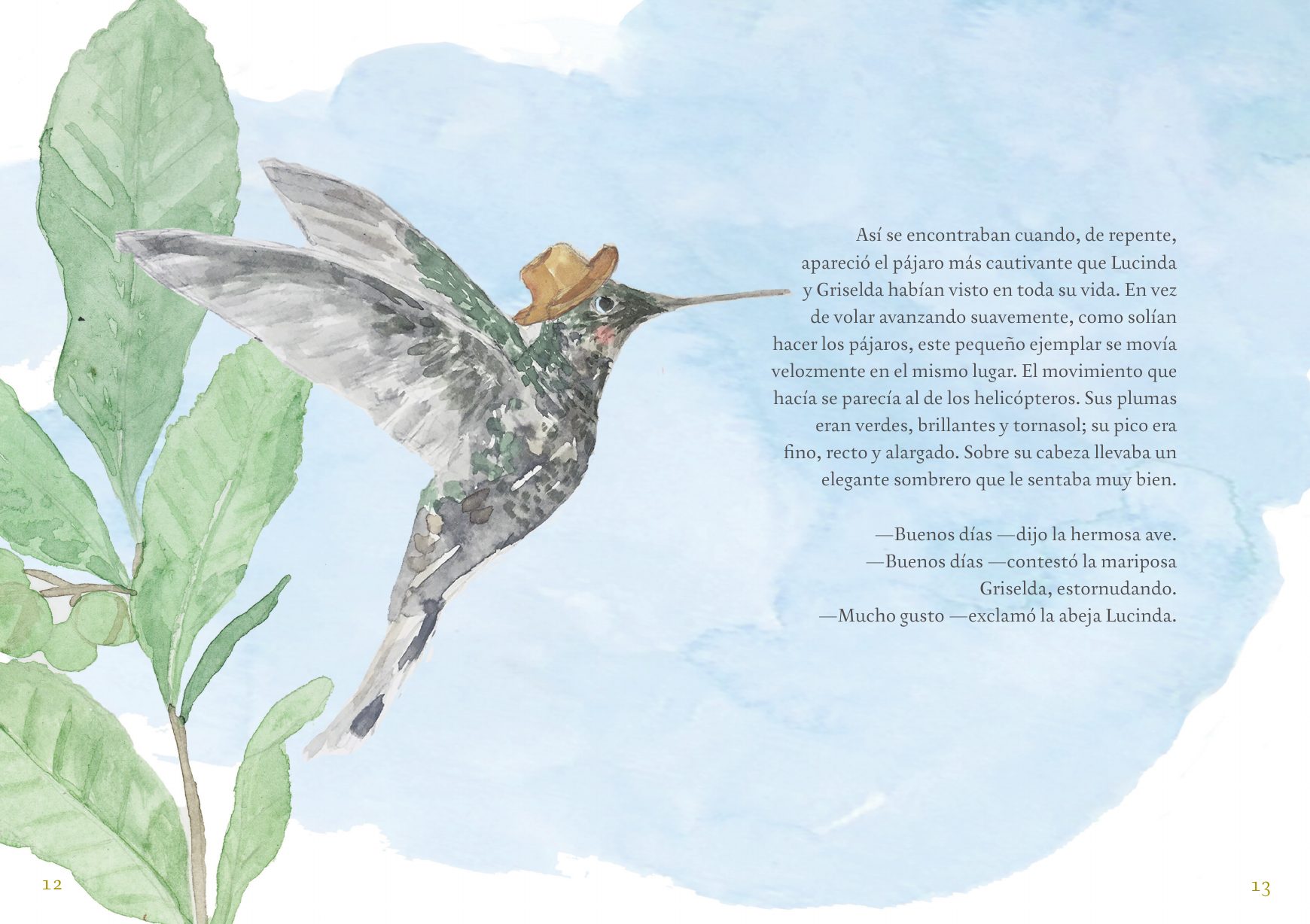 La mariposa del Chagual, interior 2