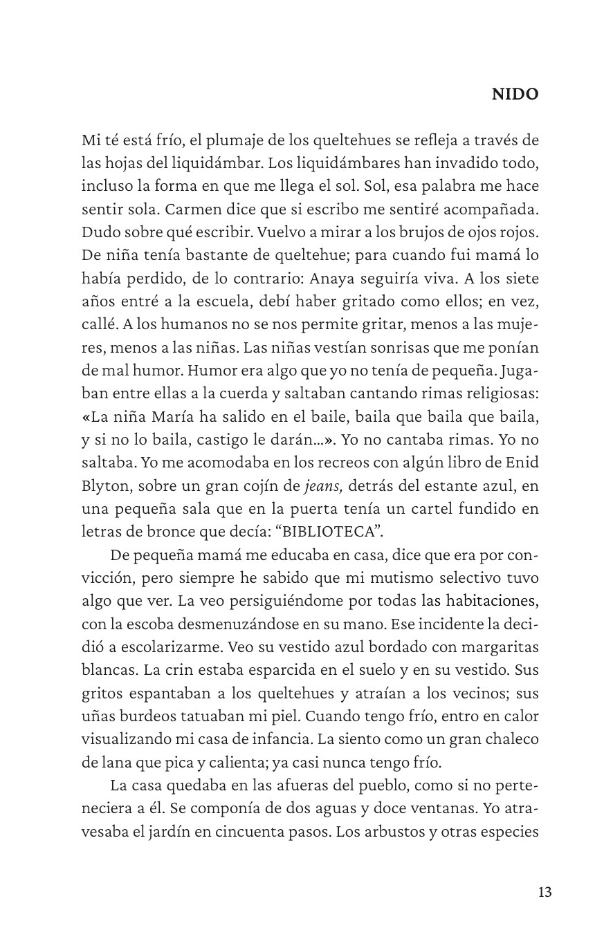 Huérfila, página 2